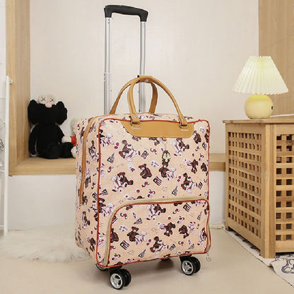 Large Universal Wheel Trolley Bag Waterproof Oxford Cloth Labor-Saving Luggage (4 Wheels Universal)
