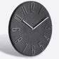 Simple Wall Clock 12 Inch Living Room Home Wall Clock Clock Watch Fashion Bedroom Wall Clock Black Minimalist Design