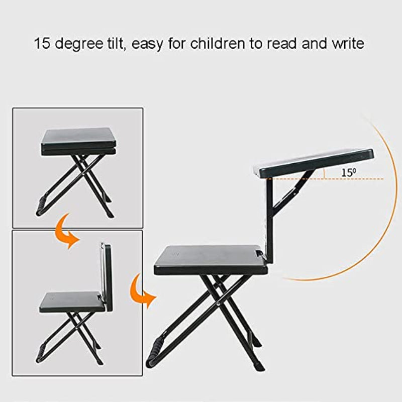 Multifunctional Folding Outdoor Portable Horse Field Writing Fishing Chair Learning Chair All-in-one Folding Troop Table