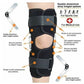 1pcs Hinged Knee Arthritis Support Guard Stabilizer Strap Wrap Sports Knee Pads Brace Men Women Fitness Knee Sleeve