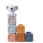 Baby Soft Toy Stacking Plugging Toy Tummy Time Building Block Preschool Activity Interactive Stacking Toy Ideal Gift