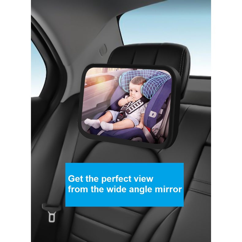 Baby Child Backseat Car Safety Mirror Rear Facing Car Seat Monitor