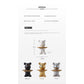 Ceramic Plating Violent Bear Ornaments Living Room Light Luxury Entrance Key Tray Storage Wine Cabinet Home Influencer