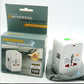 Universal Travel Adaptor charger with dual USB port power plug