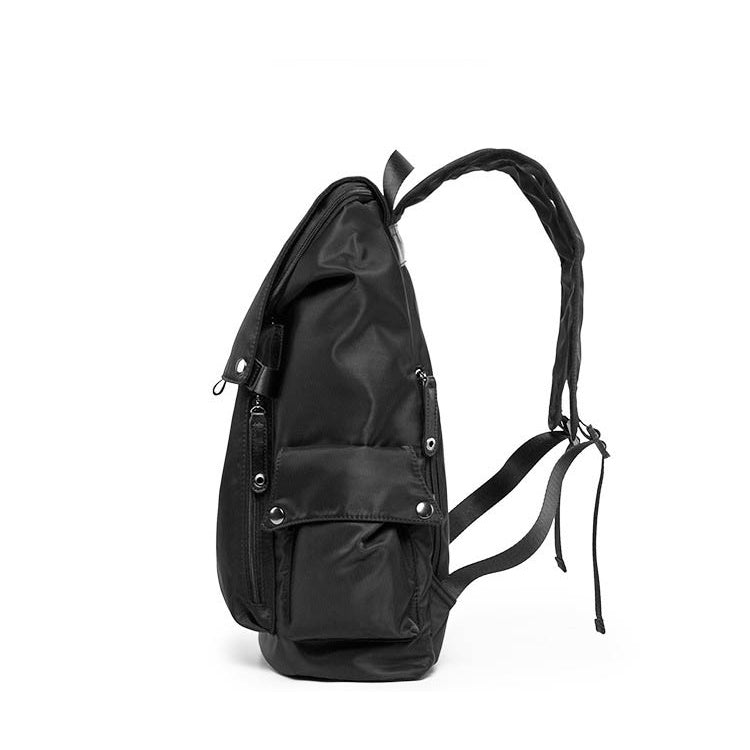 New Men's Trend Korean backpack simple waterproof casual nylon large capacity travel bag School Bag