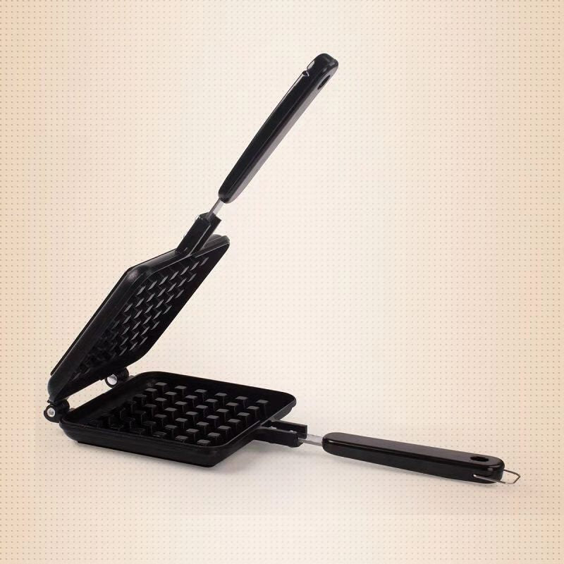 Non-Stick Waffle Maker Household Kitchen Waffle Baking Mold Gas Pan Bubble Egg Cake Oven Breakfast Durable Baking Tool