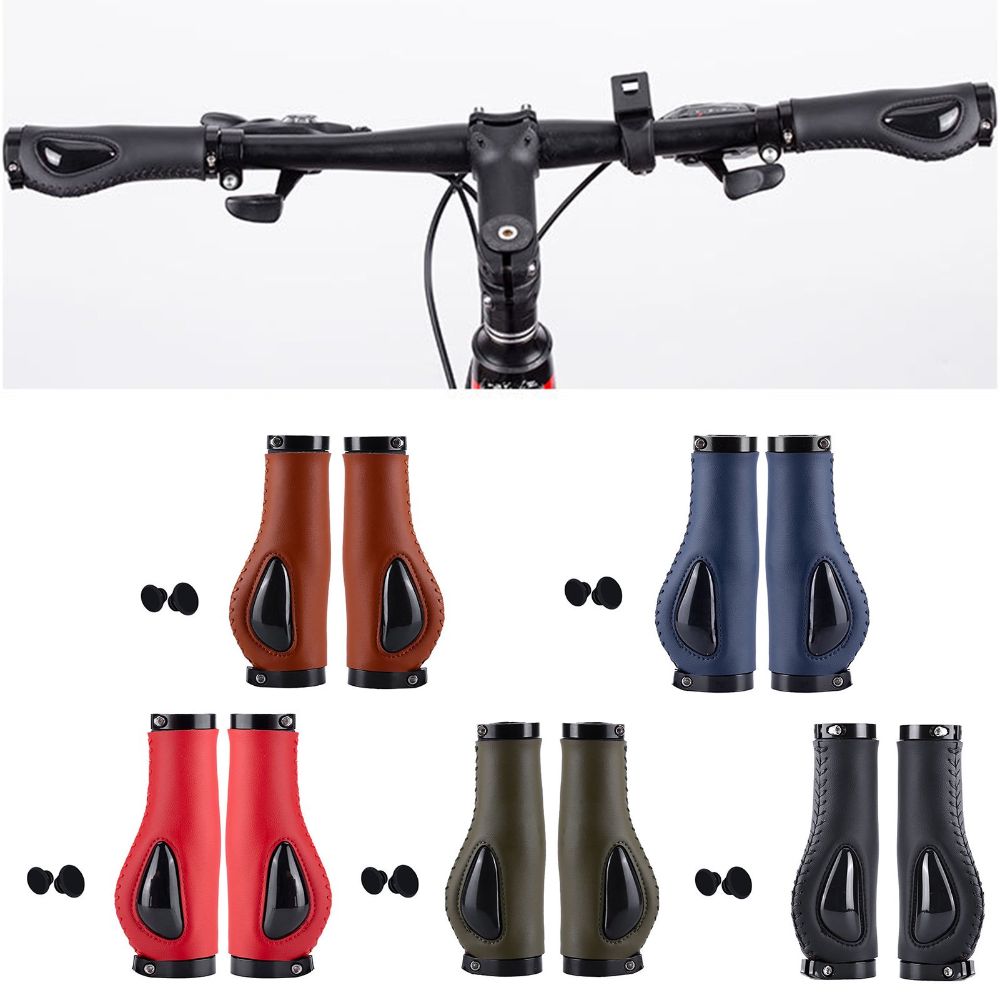 Bicycle Grip Silicone Meat Ball Shock Absorption Comfort Mountain Bike Vice Bar Lockout Grip MTB Cycling Accessories