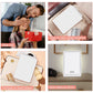 Folding Travel Mirror Lighted Makeup Mirror with 80 LEDs 3 Colors Light Modes USB Rechargeable Mirror Rechargeable Batts