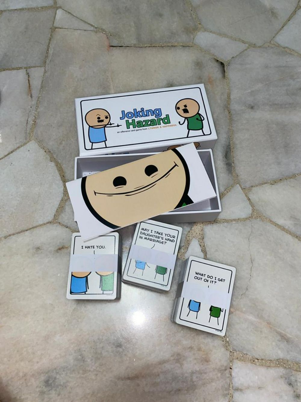 Card Game Joking Hazard Party Board Game High Quality Cards Party Game For Happiness And Fun Comics Card 360 Panel Card