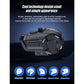1Pcs Motorcycle FM Radio Helmet Intercom Headset 800M HY-1001 Talking Bluetooth 5.0 Headset with Microphone Waterproof