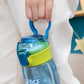 480ml High Quality Kids Water Bottle With Straw Leak-Proof BPA Free Cartoon Durable Plastic Drinking Bottle For Children