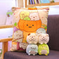 Stuffed Toy Animal A Bag Pack Pillow Cushion Bolster Baby Doll Girl Friend Soft Plush Toy Birthday Christmas Valentine