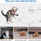 Pet Cat Toys Interactive Ball Smart Cat Teaser USB Rechargeable Automatic Self Rotating Toy Suitable For Kitten Puppy