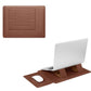 Laptop Stand Bag Pouch Leather Sleeve Waterproof Cover With Holder Function Laptop Sleeve And Stand High Quality Protect