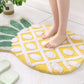 Pineapple Mat Creative Cute Door Mats Non-slip Mats Entrance Door Bathroom Mat Toilet Bathroom Carpet Fiber Microfiber