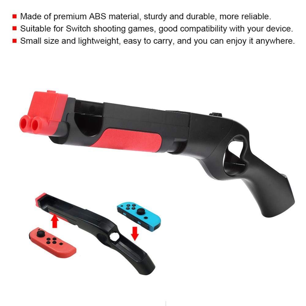 Switch Shooting Games Joy Controller Induction Peripherals Shooting Gun Grip NS Game OLED Console Accessories For Fun