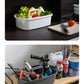 Portable Storage Basket Cleaning Caddy Storage Organizer Tote with Handle for Laundry Bathroom Kitchen & Sink Handy Rack