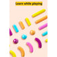 Magnetic Rods Set Building Blocks Sticks Magnet Puzzle Magnetic Sticks Construction Set STEM Educational Toy For Infants