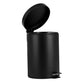 Copy of Round Metal Step Pedal Dustbin Trash Can With Lid Circular Silent Pedal Rubbish Bin Storage Cleaning Step
