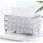 Crystal Tissue Box European Style Household Toilet Paper Napkin Holder Organizer Box Luxury High-End Paper Extraction
