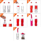 Colour catcher anti-dye absorbent sheet washing machine color