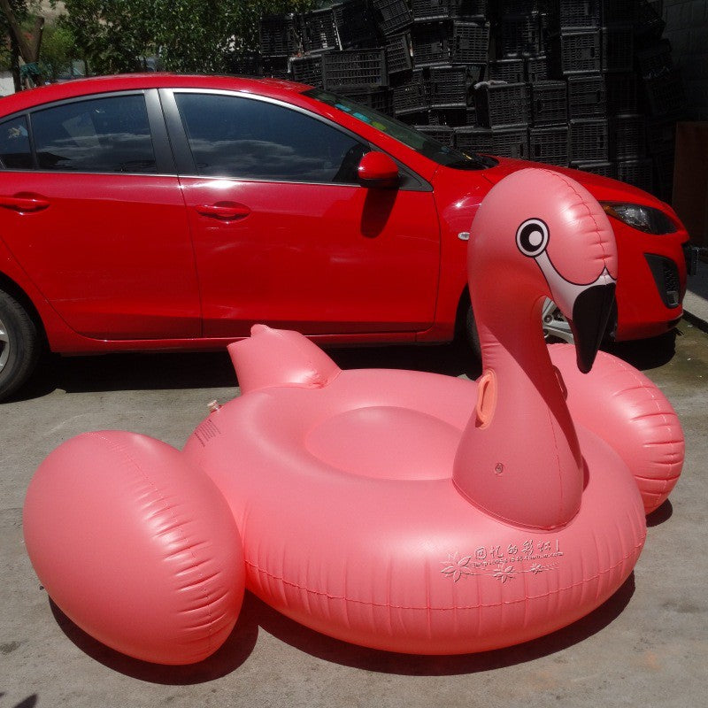 Large floatie beach flamingo inflatable float swimming pool party floats