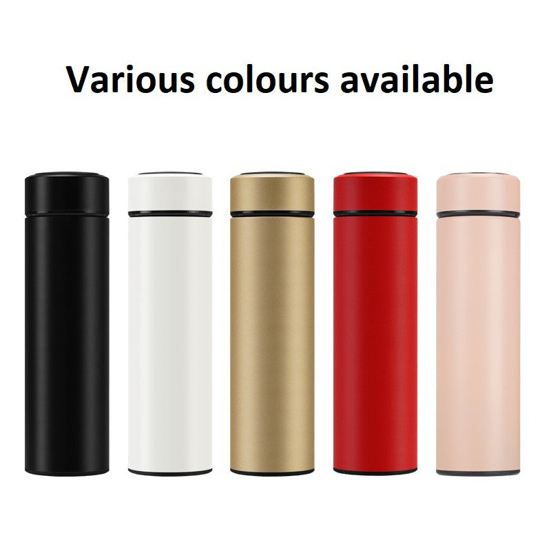 Vacuum Thermal Flask Water Bottle Thermos Temperature Tumbler Stainless Steel Cup Digital Display