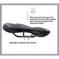 Copy of Premium Italy SELLE ROYAL Comfortable Respiro Bicycle Cycling Saddle Mountain Road Bike Seat Cushion Breathable Hollow