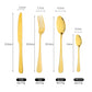 24 Pcs Stainless Steel Cutlery Set Table Knife Fork Spoon Kitchen Tableware Silverware Sets Made Of High Quality Grade