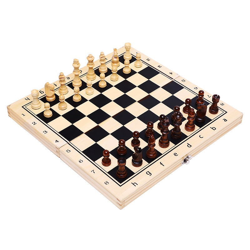 Copy of Copy of Top Quality Chess Set Wooden Folding Magnetic Solid Wood Chessboard Magnetic Pieces Entertainment Board Games Children