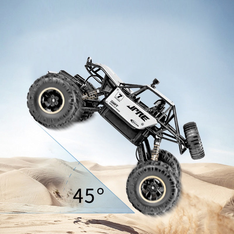 RC Drift Monster Truck Remote Control Toy Rock Crawler Rechargeable 4WD 2.4G High-Speed Big Monster Truck Off-road Kids