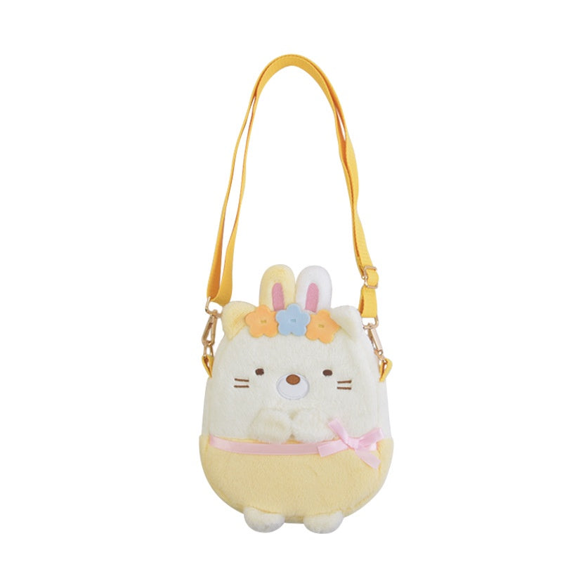 Sumikko Gurashi Fantasy Garden Plush Shoulder Bag Cartoon Sling Bag Girls Birthday Christmas Gift