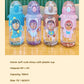Animal Design Water Bottle with Straw Portable Water Bottle Kids with Lanyard BPA Free Water Bottle For Kids With Handle