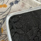 ins Style Room Bathroom Carpet Flower Semicircle Waterproof Anti-Slip Absorbent Plush Floor Mat Yellow Flower Plant Rug