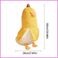 Banana Duck Plush Toy 50cm/19.69in Super Soft PP Cotton Stuffed Plushie 50cm Creative Adorkable Large Home