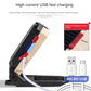 USB Rechargeable Portable LED Flashlight COB Work Light Adjustable Waterproof Camping Lantern Magnet Design ,Built-in Battery