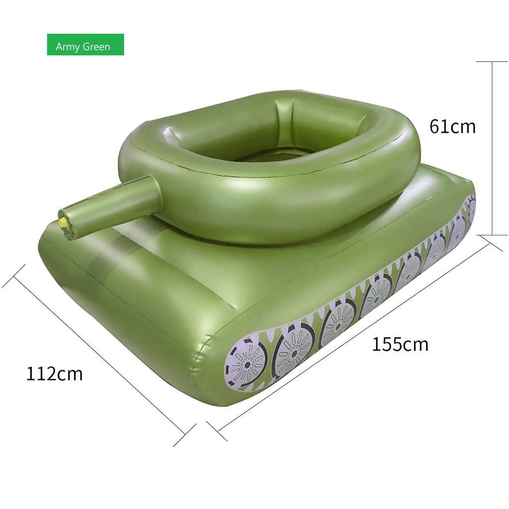 Copy of Copy of Large beach tank shoot water inflatable float swimming pool party raft floatie