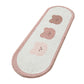 Flower Carpet Bedside Non-slip Rugs Floor Mat Home Decor Cute Bear Rabbit Cat Long Carpet Oval Fluffy Foot Mat Area Rugs
