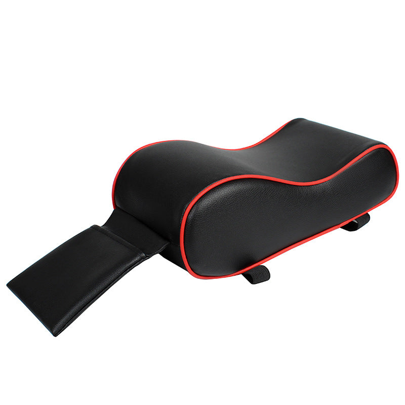 Car Arm Rest Extend Faux Leather Memory Cushion Foam Car Armrest Center Console Hand Pillow Pad Arm Rest Seat Box Pad