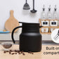 Stewed Teapot Stuffy Brewing Pot Insulation Teapot Stewed Brewing Teapot Household Stainless Steel Tea Set Coffee Pot
