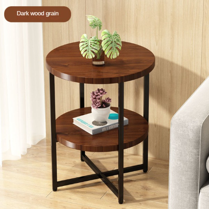 Sofa Side Table Modern Minimalist Corner Table Bedside Small Table Shelf Nordic Round Modern Simple Stylish Coffee Table