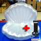 XXL Giant Floatie Beach Beautiful Clam Seashell Pearl Inflatable Float Swimming Pool Party Floats Indoors And Outdoors