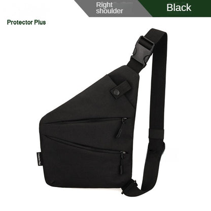 Tactical Storage Bag One Shoulder Anti-theft Bag Chest Bag Crossbody Bag RIGHT and LEFT SHOULDER Storage Chest Pocket