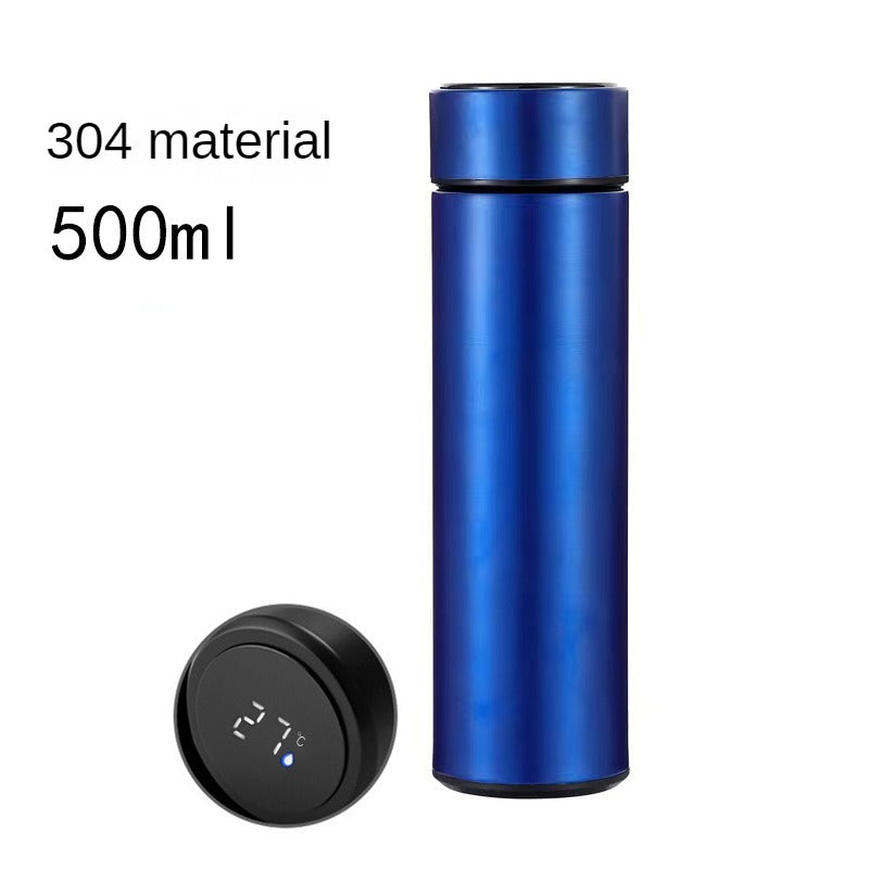 Vacuum Cup Insulated Hot And Cold Thermos Flask Water Bottle Thermal Temperature Cup Tumbler 480ML Easy and Durable