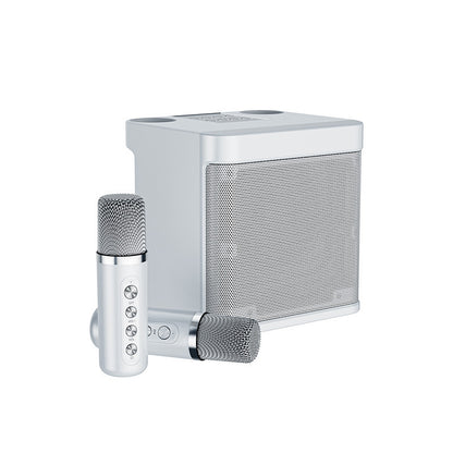 YS-203 Home KTV Audio Set Family Party Karaoke Machine Bluetooth Wireless Dual Microphone Audio Integrated Equipment Sound
