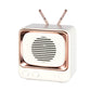 DW02 Portable Bluetooth Speaker Mini Retro TV Style Surround Rechargeable Audio Speaker