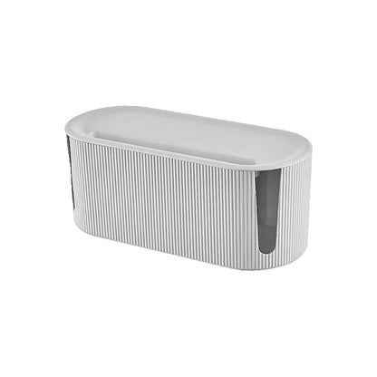 Desktop Cable Storage Organiser Management Box Organizer Extension Computer Wire Socket Plug Charger Plastic Safety