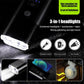Copy of 800 Lumens Bicycle Light LED USB Rechargeable Headlight 4000mAh Smart Sensor Bike Front Light With Horn Bike Accessories
