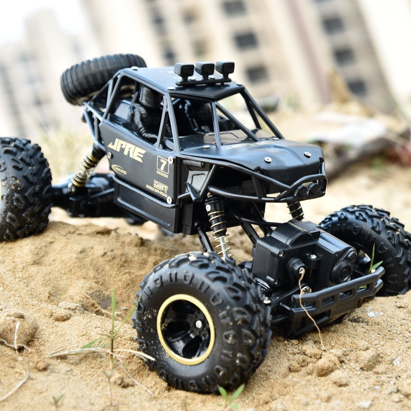 RC Drift Monster Truck Remote Control Toy Rock Crawler Rechargeable 4WD 2.4G High-Speed Big Monster Truck Off-road Kids