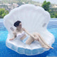 XXL Giant Floatie Beach Beautiful Clam Seashell Pearl Inflatable Float Swimming Pool Party Floats Indoors And Outdoors